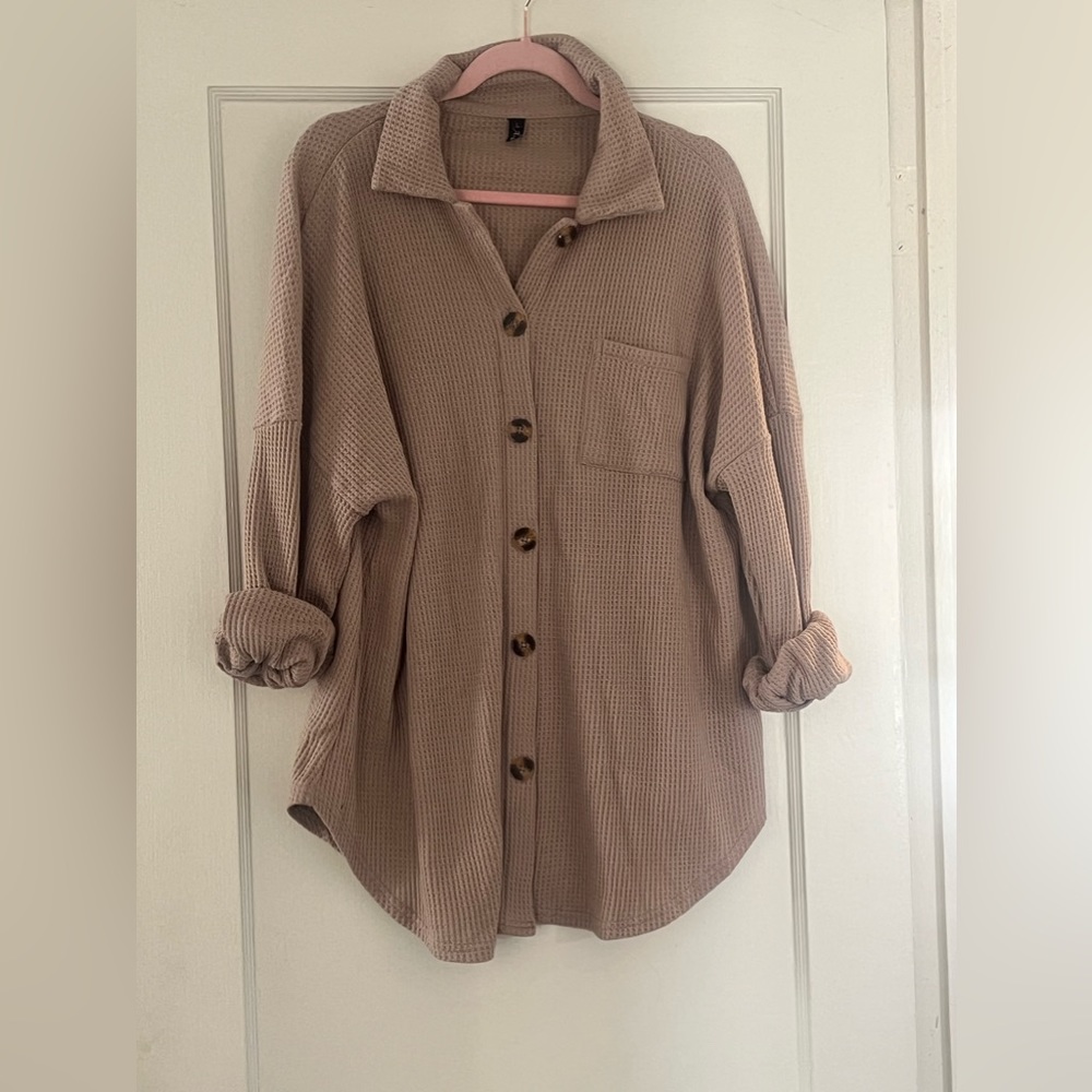 Tan Shacket